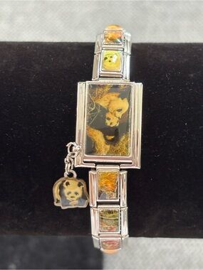 Charming Touches Protect the Wild Italian Charm Bracelet